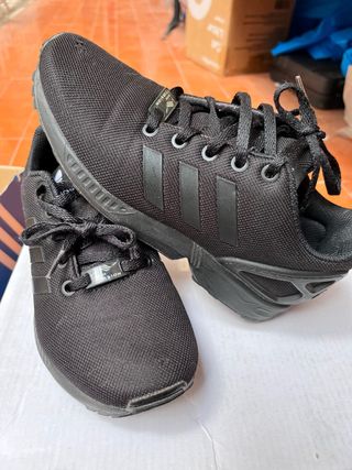 Zapatillas Adidas Zx Flux Junior Negras