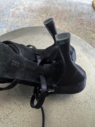 Zapatos de baile T38 negros