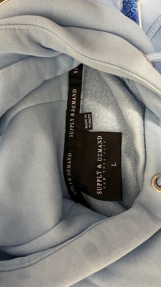 Sudadera Supply & Demand Azul