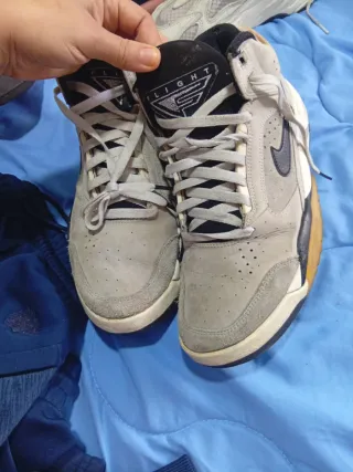 Zapatilla Nike Air Flight 89 OG Beige/Gris