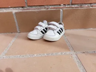 Zapatillas Adidas Niños Blancas