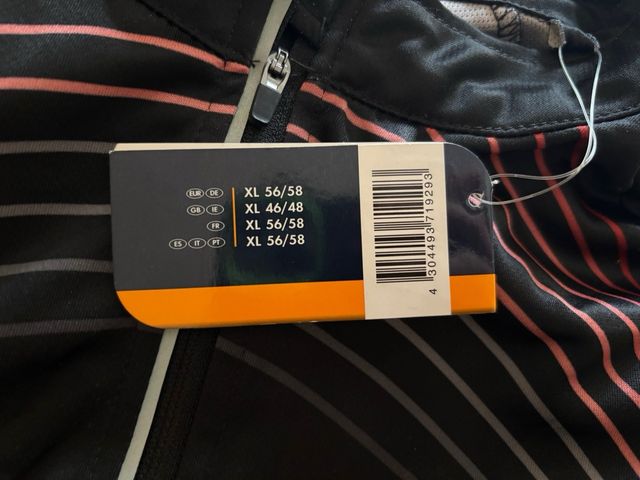 Camiseta Ciclismo Manga Larga Hombre. Talla XL