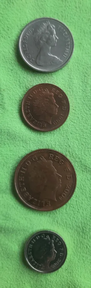 Monedas de varios países 23 monedas