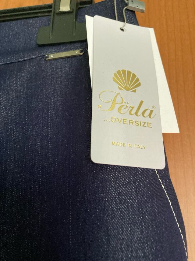 Jeans taglia 48 - nuovo-Perla oversize