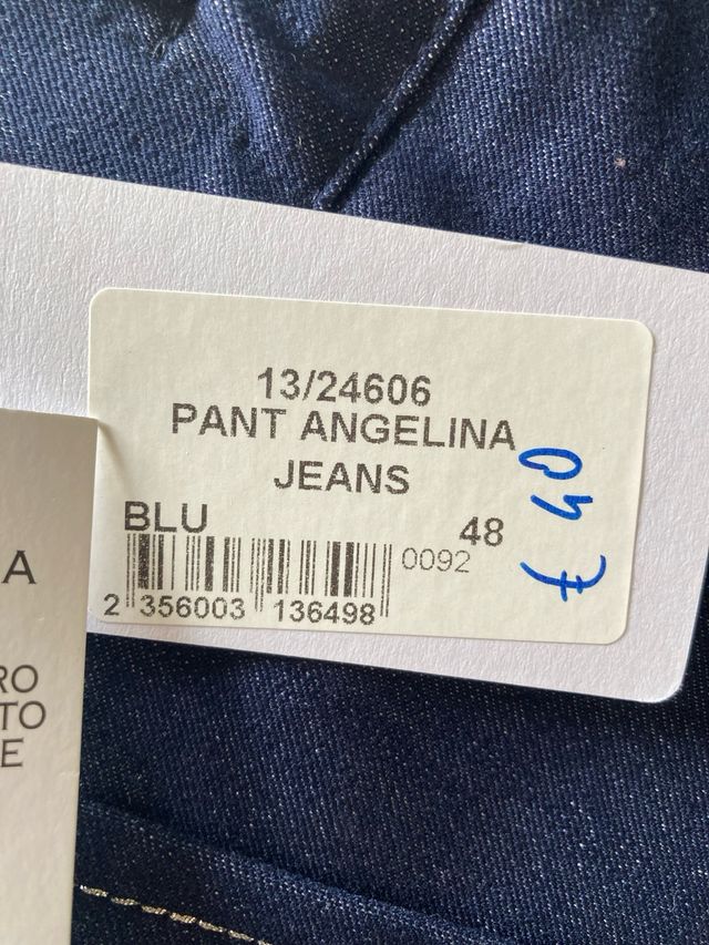 Jeans taglia 48 - nuovo-Perla oversize