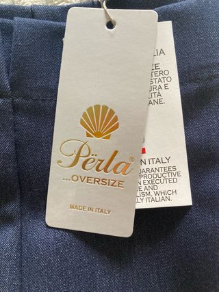 Jeans taglia 48 - nuovo-Perla oversize