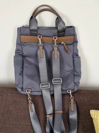 Mochila Roper Gris y Marrón Nueva