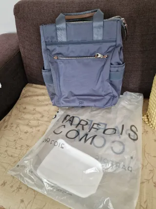 Mochila Roper Gris y Marrón Nueva