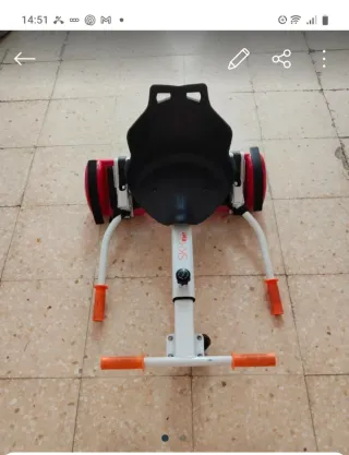 Asiento para Hoverboard SK8 Kart