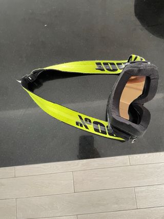 Casco LS2 Negro + Gafas 100%