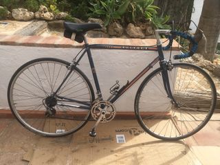 Bicicleta Clásica Peugeot Azul