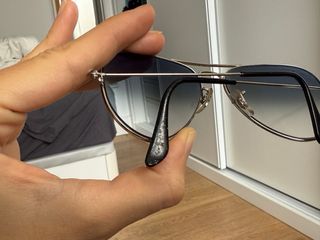 Gafas de sol Ray-Ban Aviator plata/azul