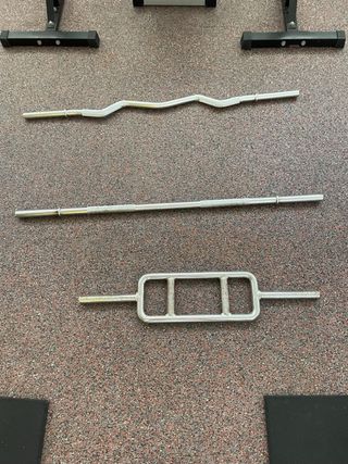 Barras de musculación para discos pequeños