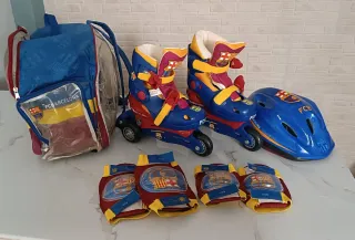 Kit Patinaje FC Barcelona Niño/Niña