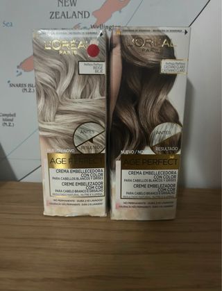 L'Oréal Age Perfect Tinte Beige y Castaño