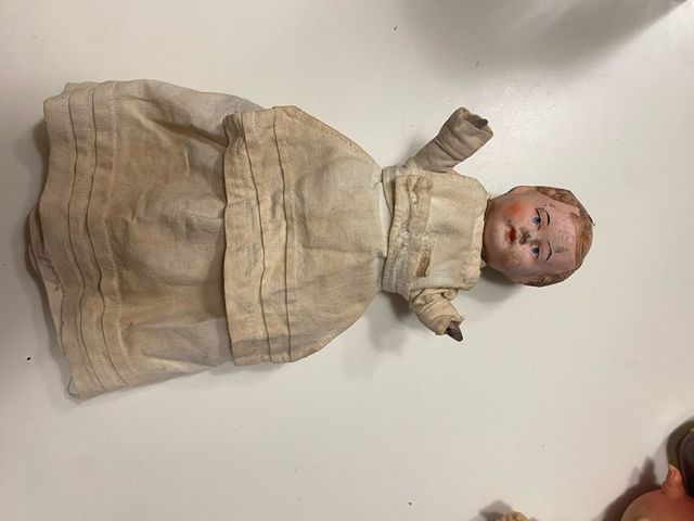 Muñeco cartón piedra 1920