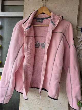 Chaqueta HV Polo Mujer Rosa Invierno vintage