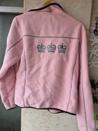 Chaqueta HV Polo Mujer Rosa Invierno vintage