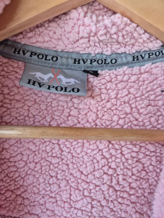 Chaqueta HV Polo Mujer Rosa Invierno vintage