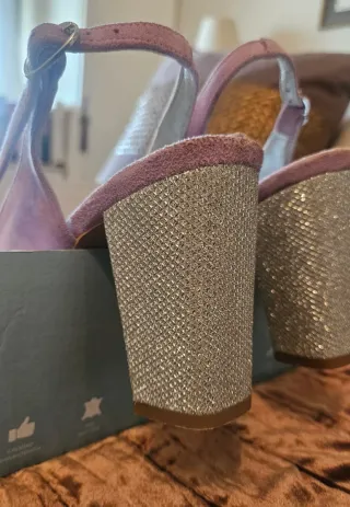 Zapatos de fiesta rosa