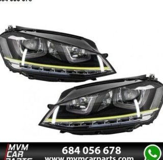 Faros delanteros Led Volkswagen Golf VII 7 Yellow