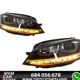 Faros delanteros Led Volkswagen Golf VII 7 Yellow