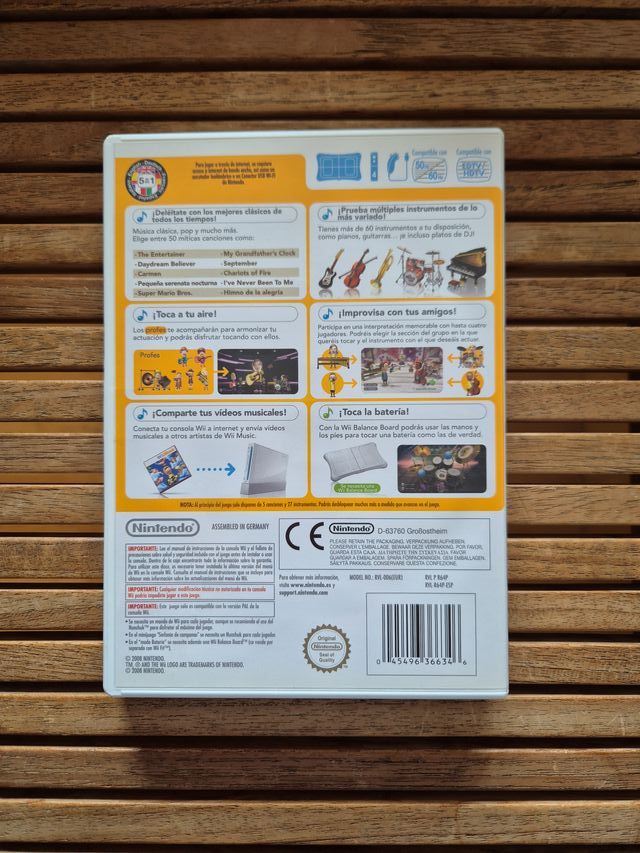 Wii Music & Microfono Nintendo