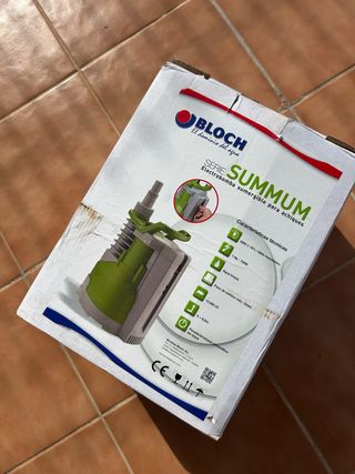 Bomba de achique sumergible Bloch Summum