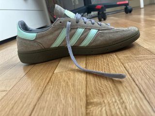 Zapatillas Adidas Spezial Gris y Azul Talla 39
