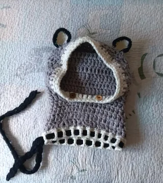 Capucha diseño gato
