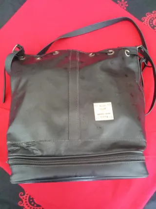 Bolso MCM Negro Cremallera Mujer