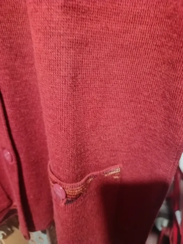 Giacca bordeaux da donna taglia 50