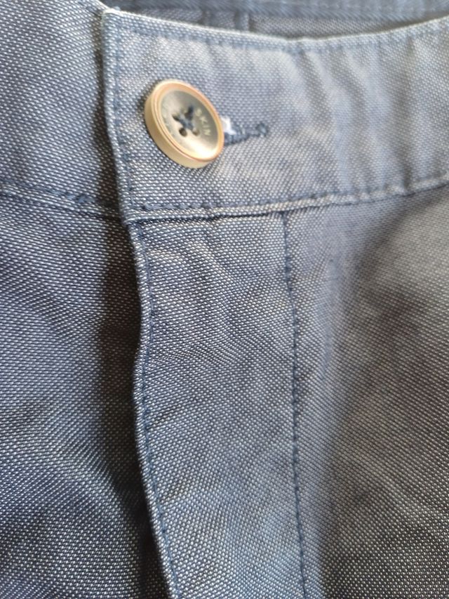 Pantalón Chino Hombre Yellow Skin Azul