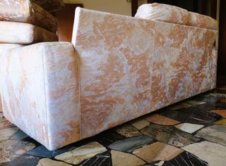 Divano 3 posti sfoderabile + pouf