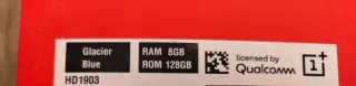 OnePlus 7T Glacier Blue 128gb ROM/8gb RAM