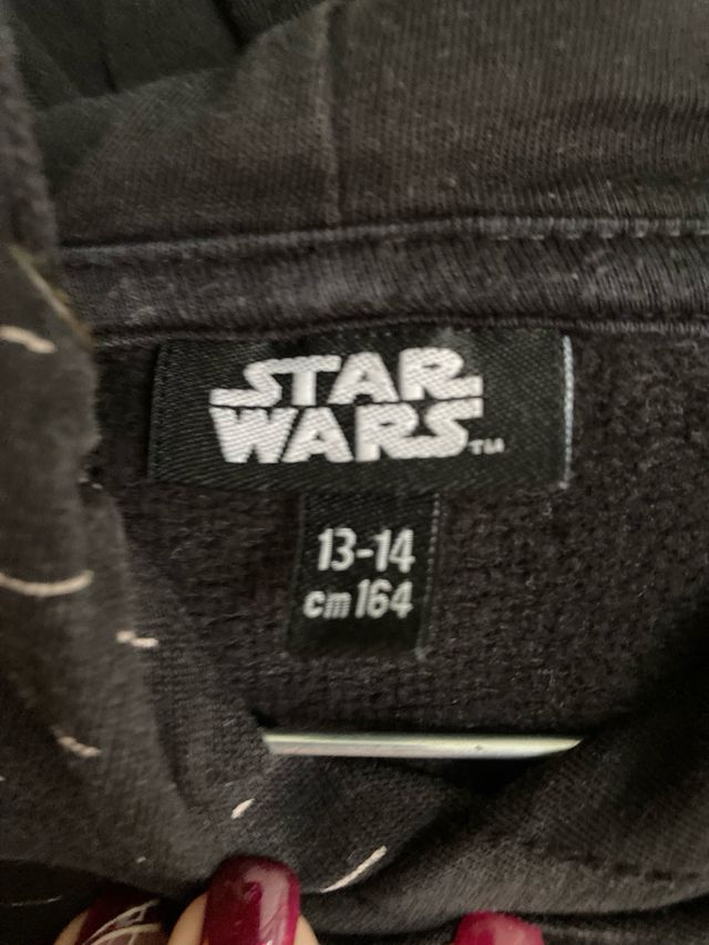 Felpa Star Wars 13-14 anni