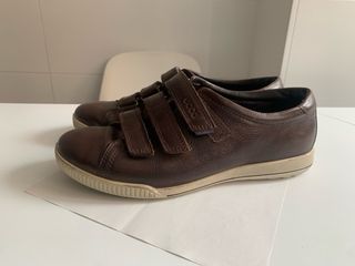 Zapatillas Ecco Piel Marrón 38