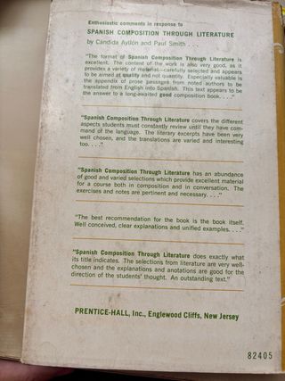Spanish Composition Through Literature