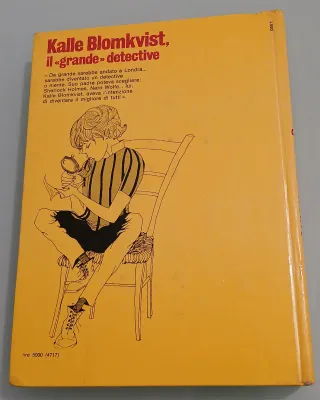 Kalle Blomkvist, il «grande» detectiv A. Lindgren.