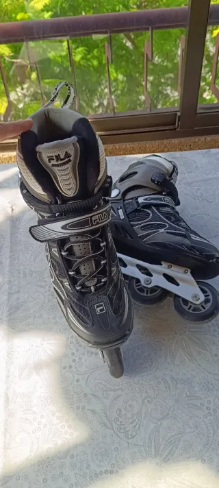 Patines Fila Hombre Negro/Gris