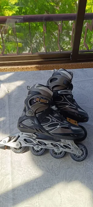 Patines Fila Hombre Negro/Gris