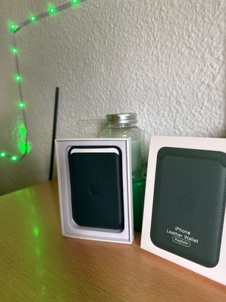 Cartera iPhone Apple Verde MagSafe