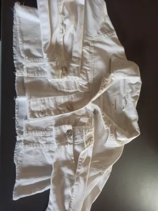 Giubbotto jeans bianco Terranova XS