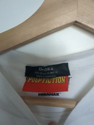Camiseta Pulp Fiction Blanca