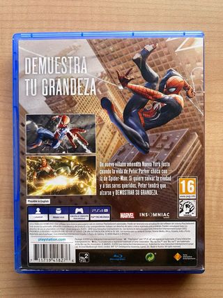 Marvel's Spider-Man PS4 (PlayStation 4)
