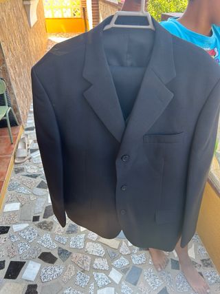 Traje de chaqueta negro hombre
