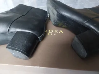 Botines ZENDRA BASIC Piel Negros Talla 39