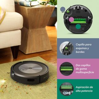 ✨ - iRobot Robot Aspirador con conexión Wi-Fi, Roo