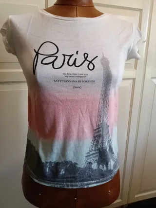 Camiseta Paris con Torre Eiffel