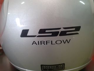 Casco Moto LS2 Plata